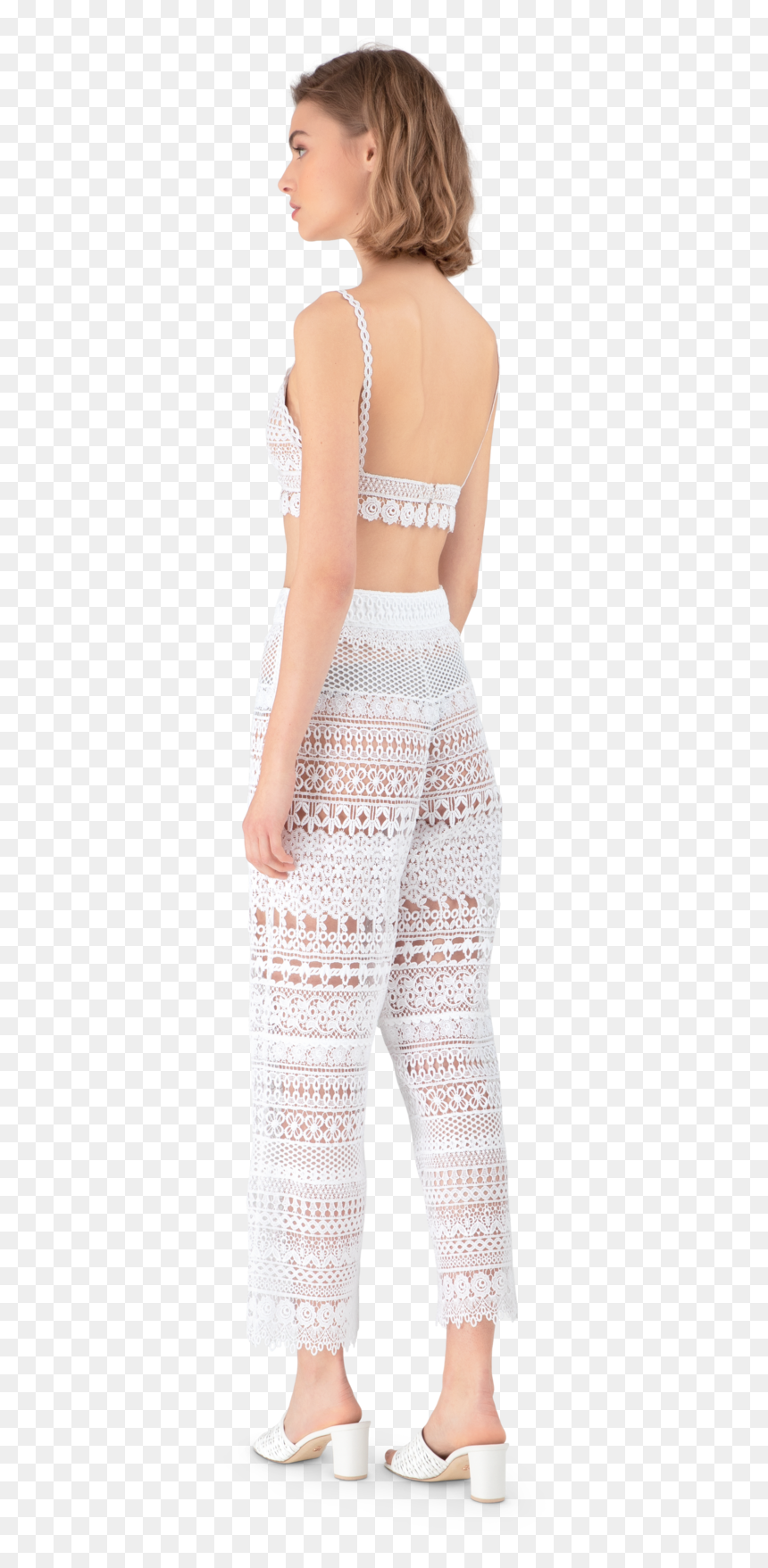Pajamas, HD Png Download - white lace pattern png