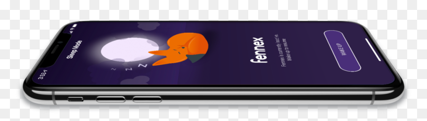 Fennex Sleep Iphone Flat, HD Png Download - iphone headphones png