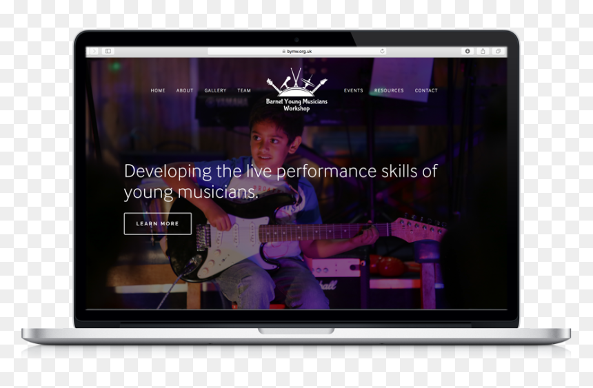 Bymw Chameleon Website Design - Led-backlit Lcd Display, HD Png Download - nick young png