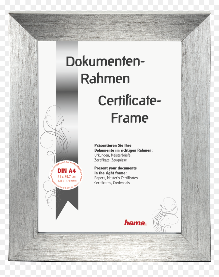 Abx High-res Image - Hama Oregon - Photo Frame - Designed For : 5x7 In (13x18, HD Png Download - certificate frame png