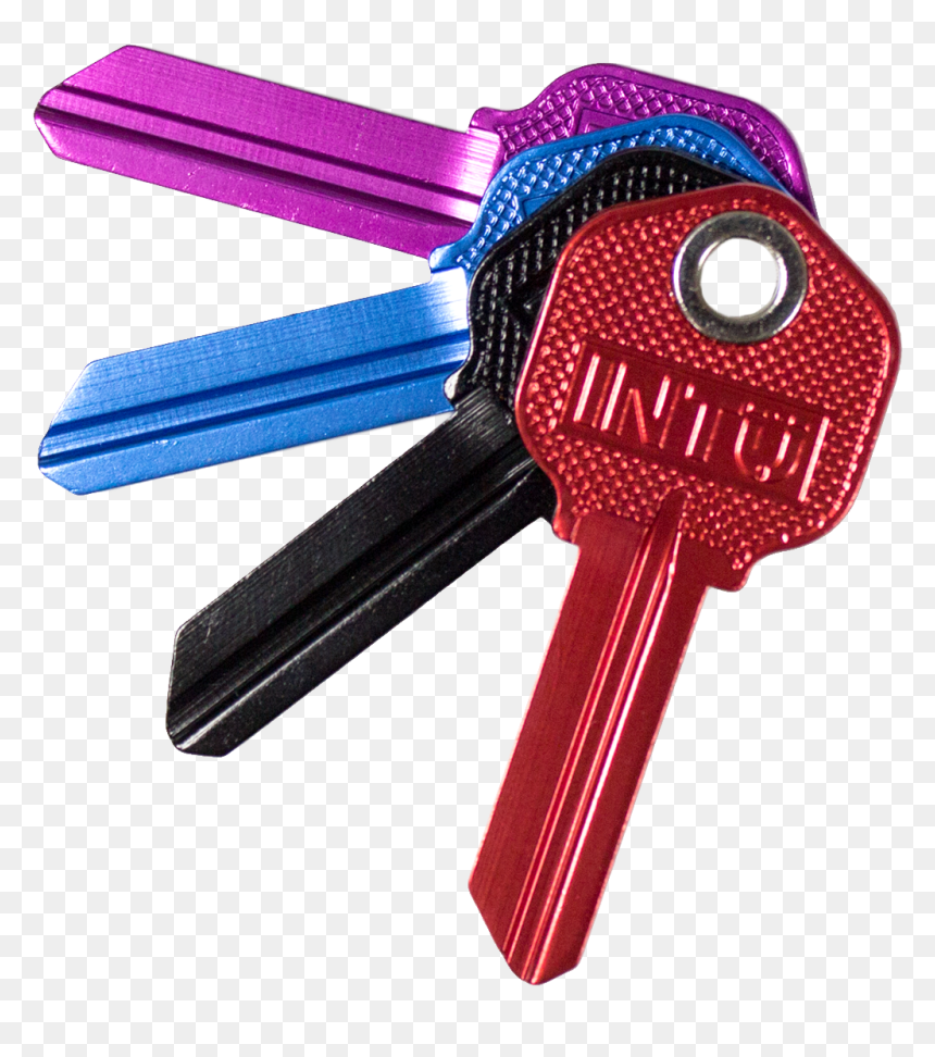 Keychain, HD Png Download - house keys png