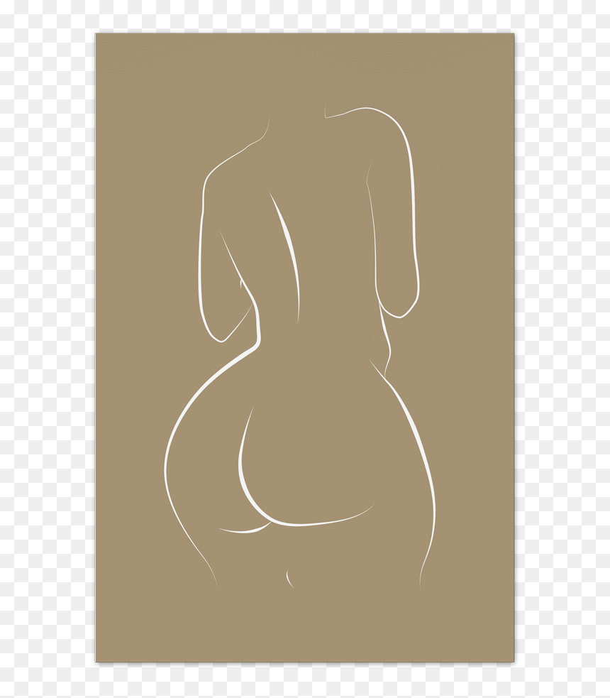 Curvy Lines Art Card, HD Png Download - curvy lines png