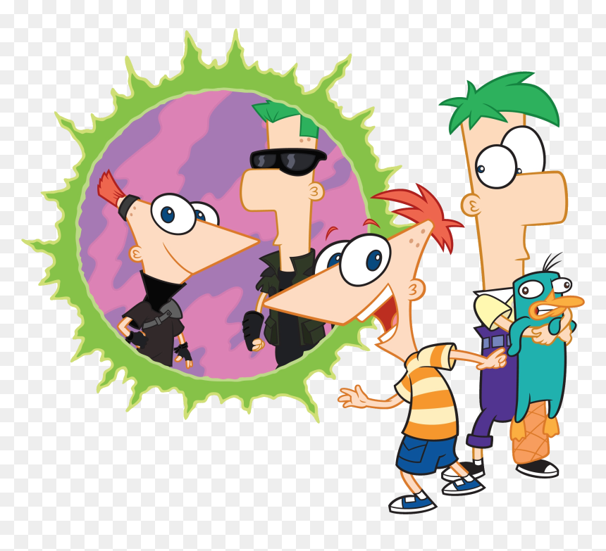 Phineas And Ferb Transparent Image - Phineas And Ferb Png, Png Download - phineas and ferb png