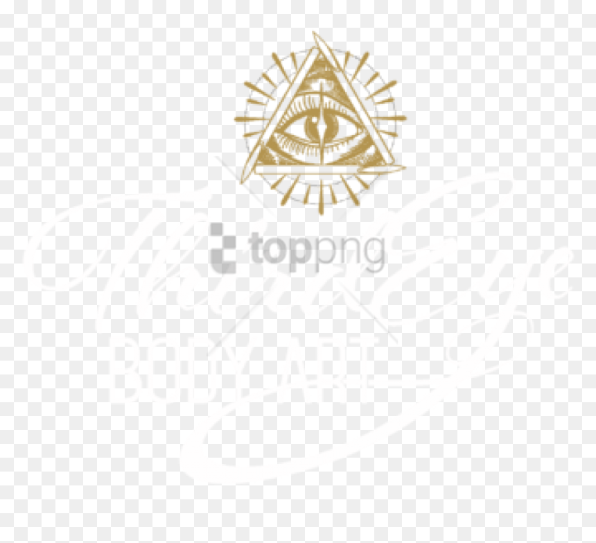 Free Png Small 3rd Eye Tattoo Png Image With Transparent - Calligraphy, Png Download - eye tattoo png