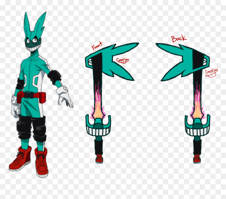 Izuku And Ochako Kiss - Izuku Midoriya Costume, HD Png Download - midoriya png