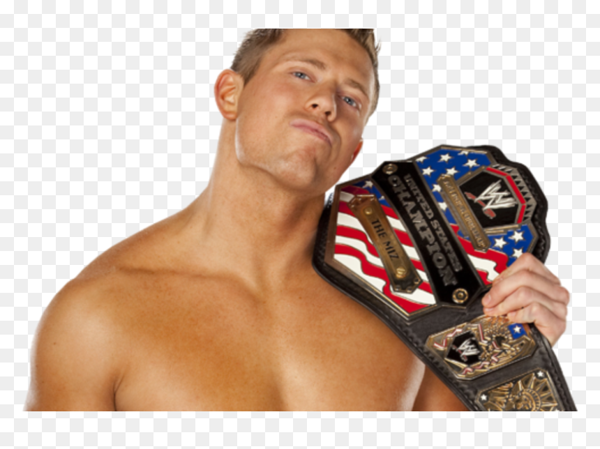 Miz United States Champion, HD Png Download - jack swagger png
