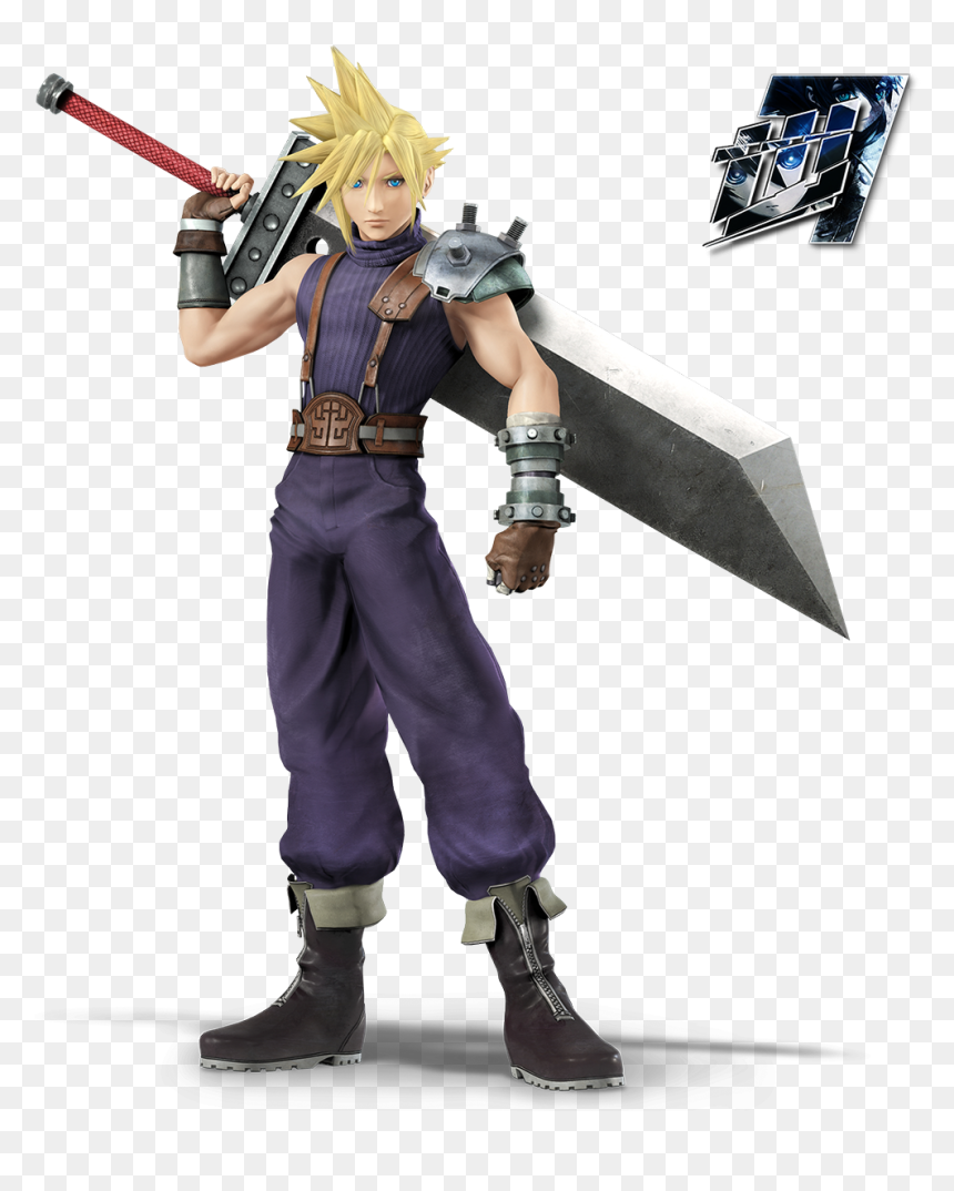Cloud Smash Bros, HD Png Download - shadow of war png
