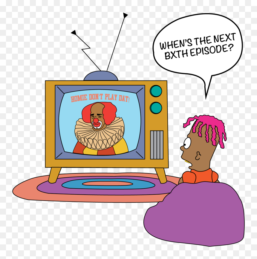 Bxth-television - Cartoon, HD Png Download - cartoon tv png