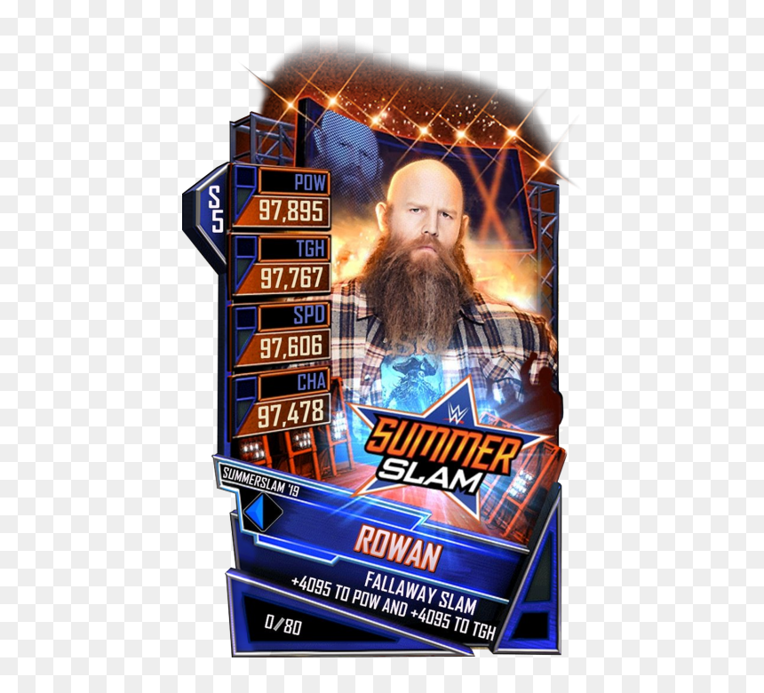 Drew Mcintyre Wwe Supercard, HD Png Download - erick rowan png