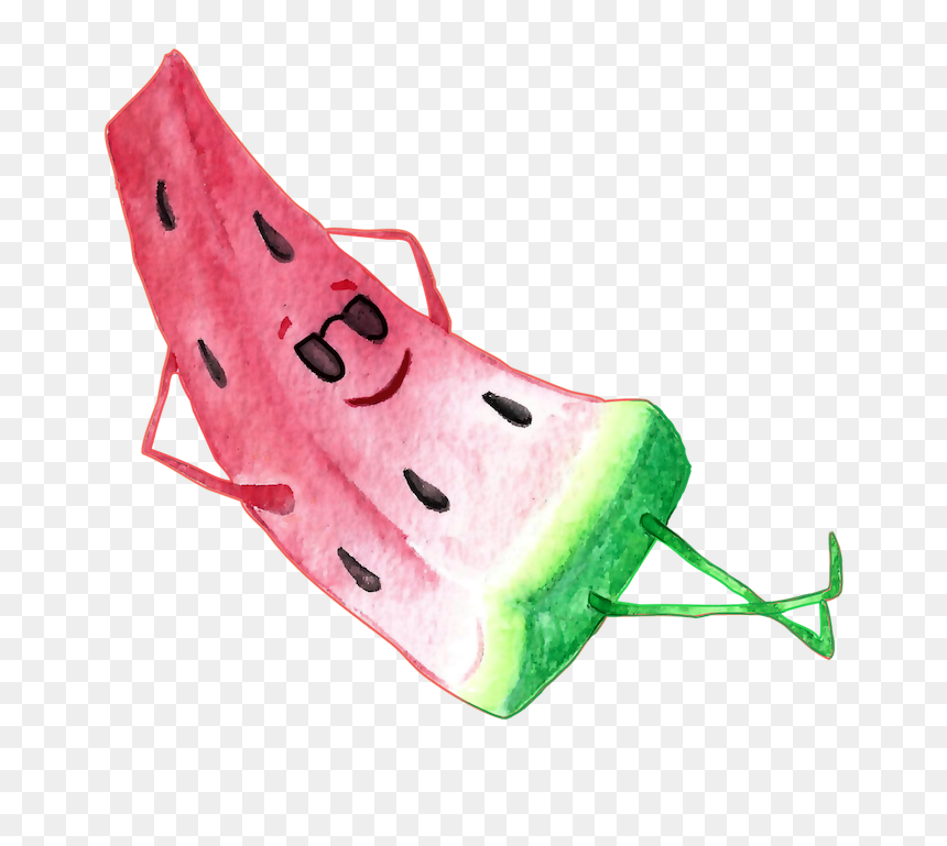 Nutrifoods Messages Sticker-2 - Watermelon, HD Png Download - watermelon emoji png