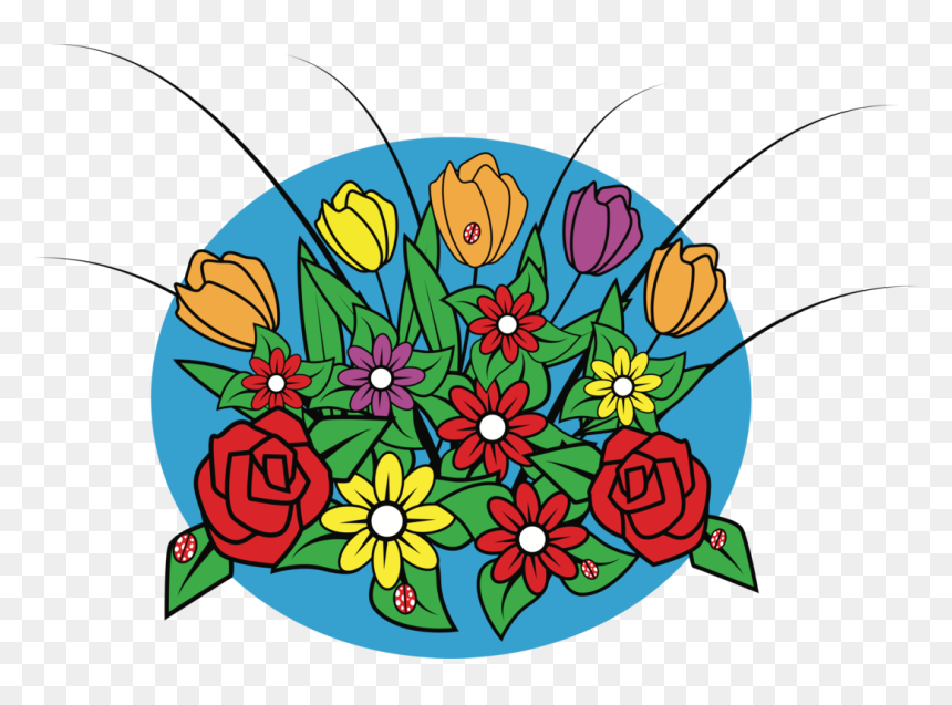 Plant,flora,art, HD Png Download - flower shape png
