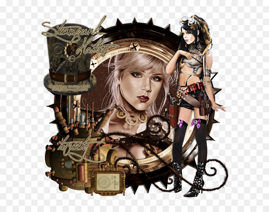 Transparent Sexy Anime Girl Png - Steam Punk Girl Png, Png Download - sexy anime girl png