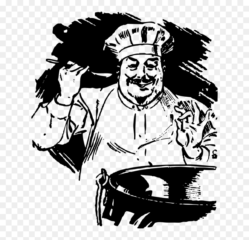 Chef Cooking Png Clipart, Transparent Png - chef clipart png