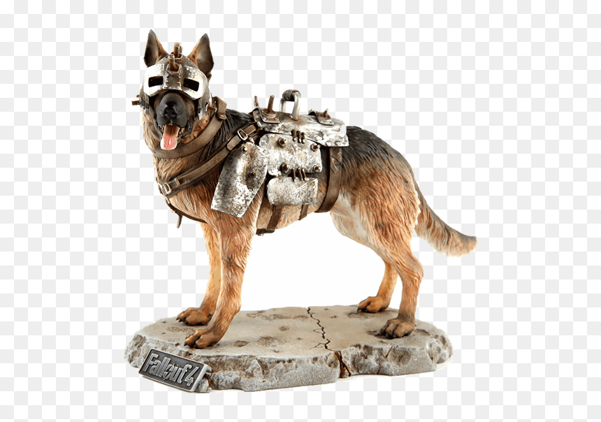 Fallout 1 6 Scale Dogmeat Statue, HD Png Download - dogmeat png