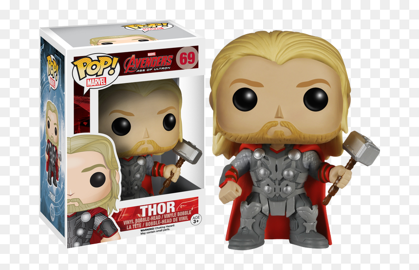 Thor Funko Pop Age Of Ultron, HD Png Download - scarlet witch avengers 2 png