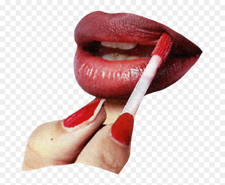 Transparent Mouth Blood Png - Cosmetics, Png Download - red lipstick png