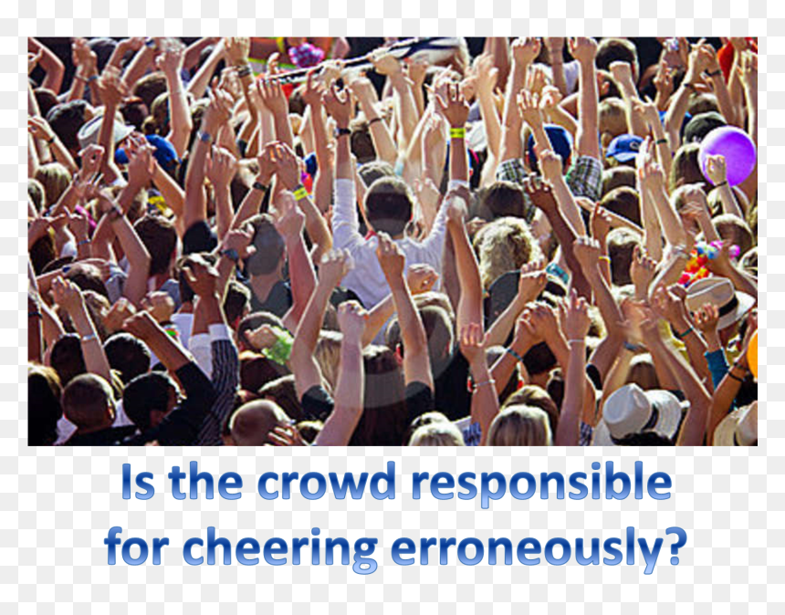 A Circus Joker Does Crazy Acts With The Crowd Laughing - Portable Network Graphics, HD Png Download - cheering crowd png