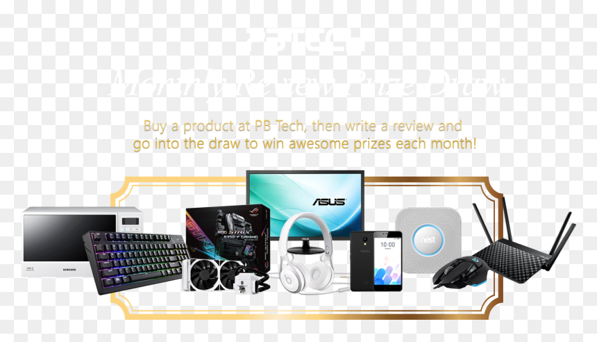 Pb Tech Monthly Product Review Prize Draw - Online Advertising, HD Png Download - win prizes png