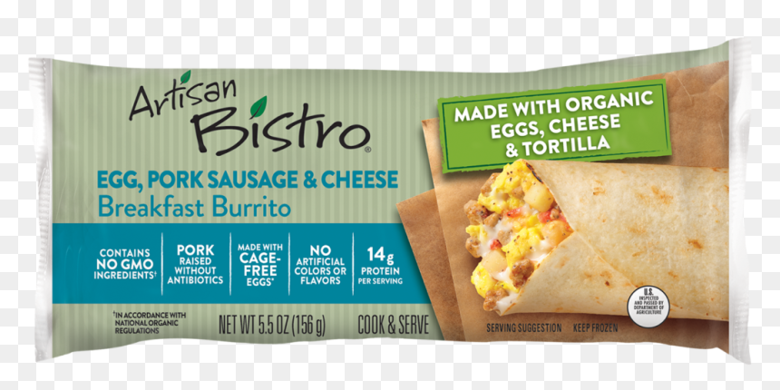 Artisan Bistro, HD Png Download - breakfast burrito png