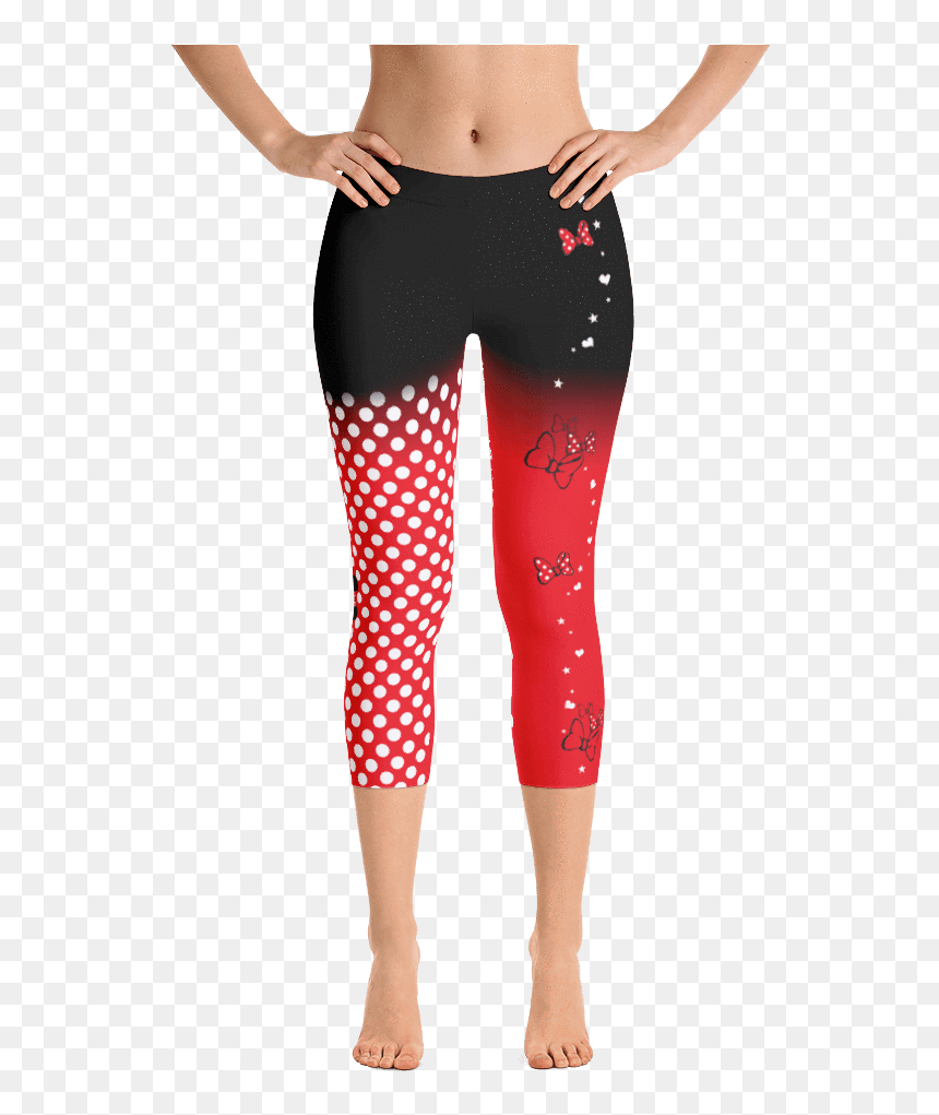 Capri Pants, HD Png Download - minnie mouse red png