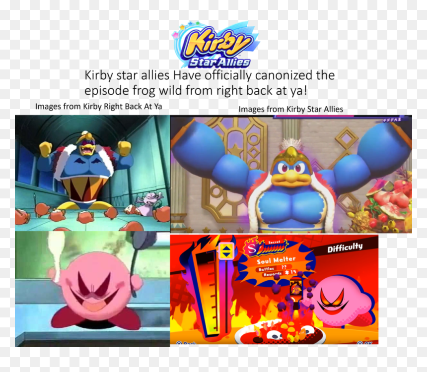 Evil Kirby Star Allies, HD Png Download - kirby star allies png