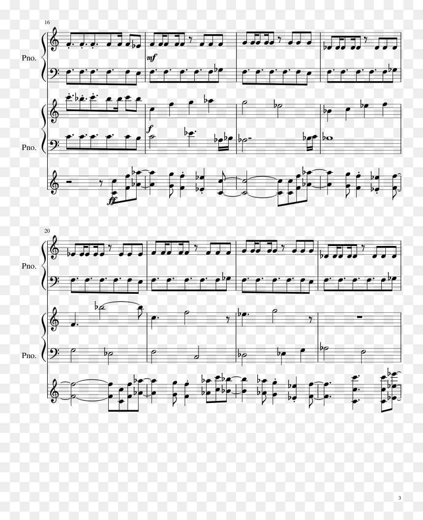 Sheet Music, HD Png Download - apollo justice png