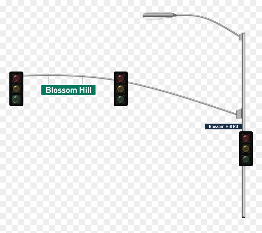 Light Pole New York, HD Png Download - sign pole png