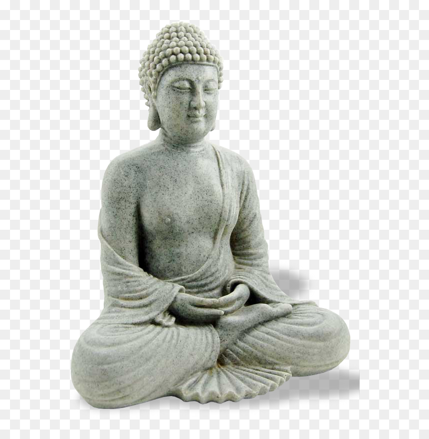 Granite Buddha Statue, HD Png Download - buddha statue png