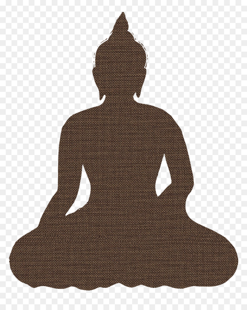 Transparent Buddha Silhouette, HD Png Download - buddha statue png