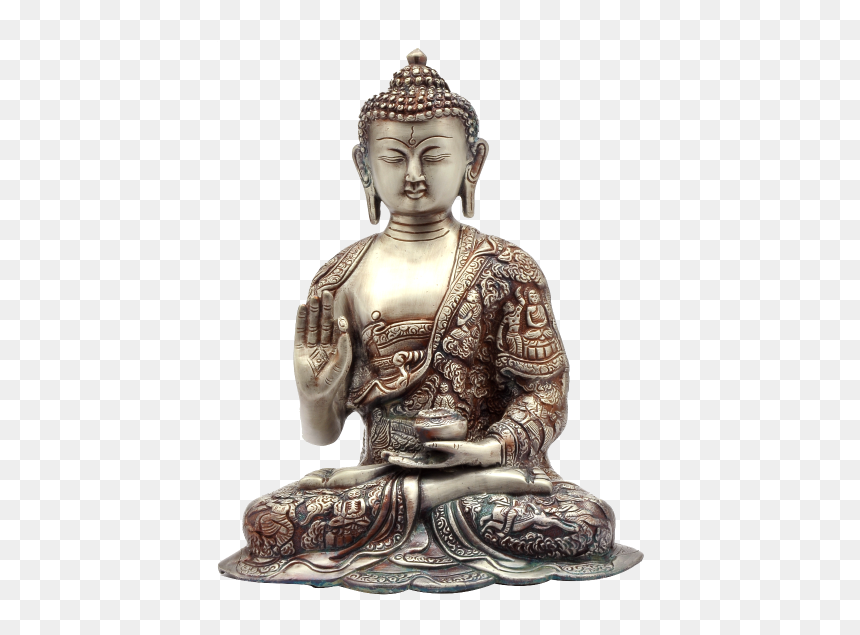 Gautama Buddha, HD Png Download - buddha statue png