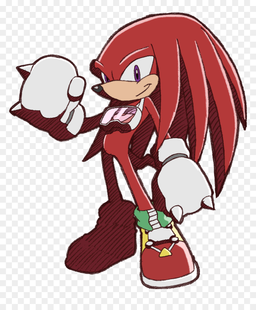 Knuckles The Echidna Riders, HD Png Download - knuckles the echidna png