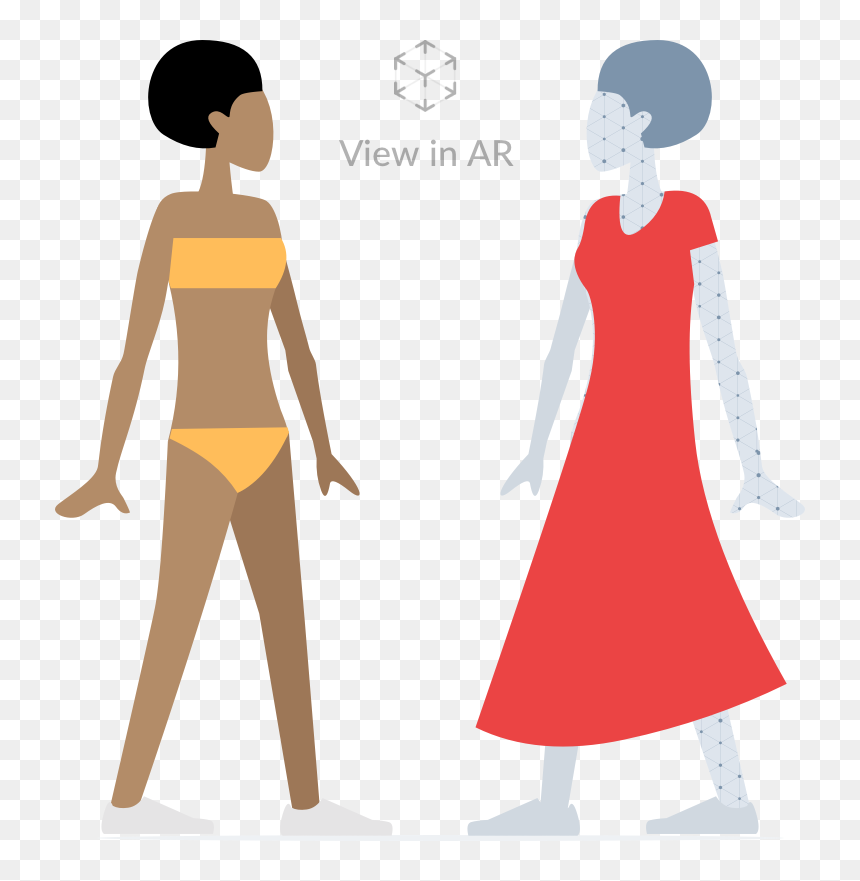 Illustration, HD Png Download - woman back png