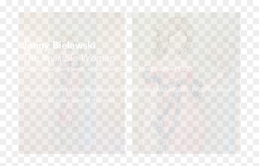 Sketch, HD Png Download - woman back png