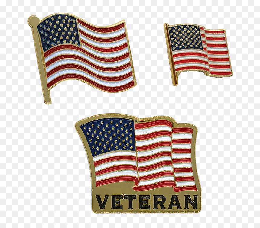 Flag Of The United States, HD Png Download - american flag pin png