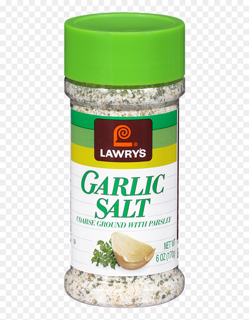 Garlic Salt With Parsley, HD Png Download - morton salt png