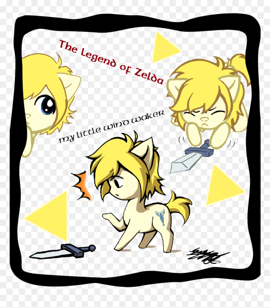 Cartoon, HD Png Download - wind waker link png