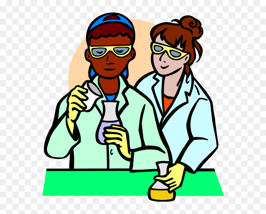 Should You Tie Your Hair Back, HD Png Download - scientist clipart png