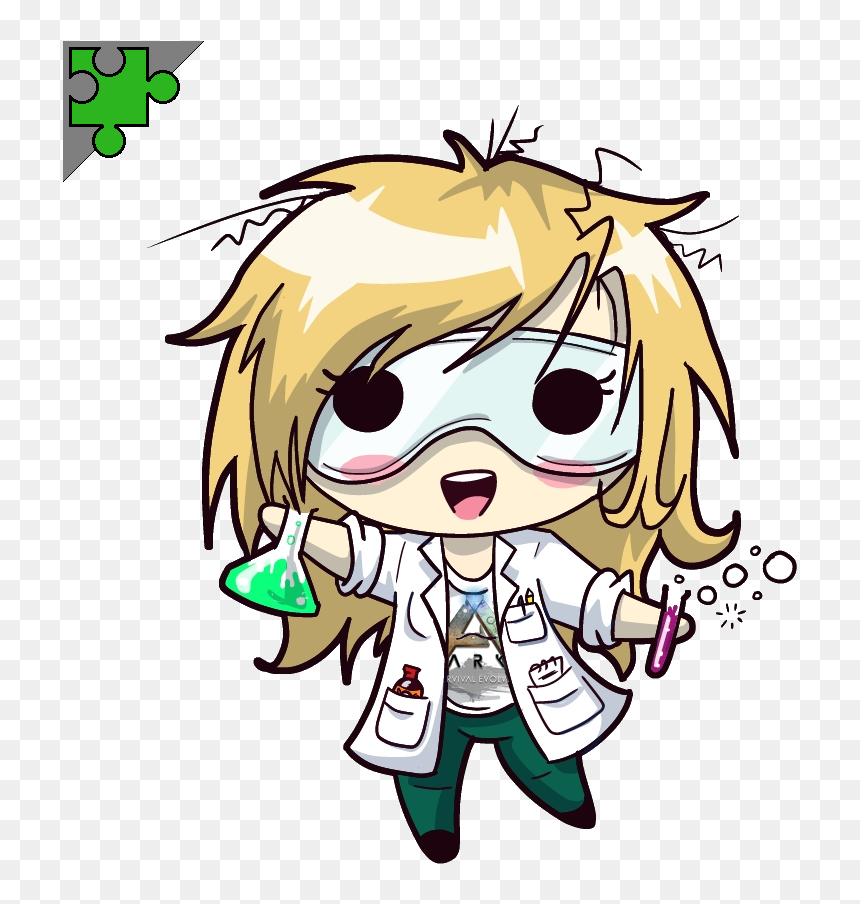 Chibi Scientist, HD Png Download - scientist clipart png