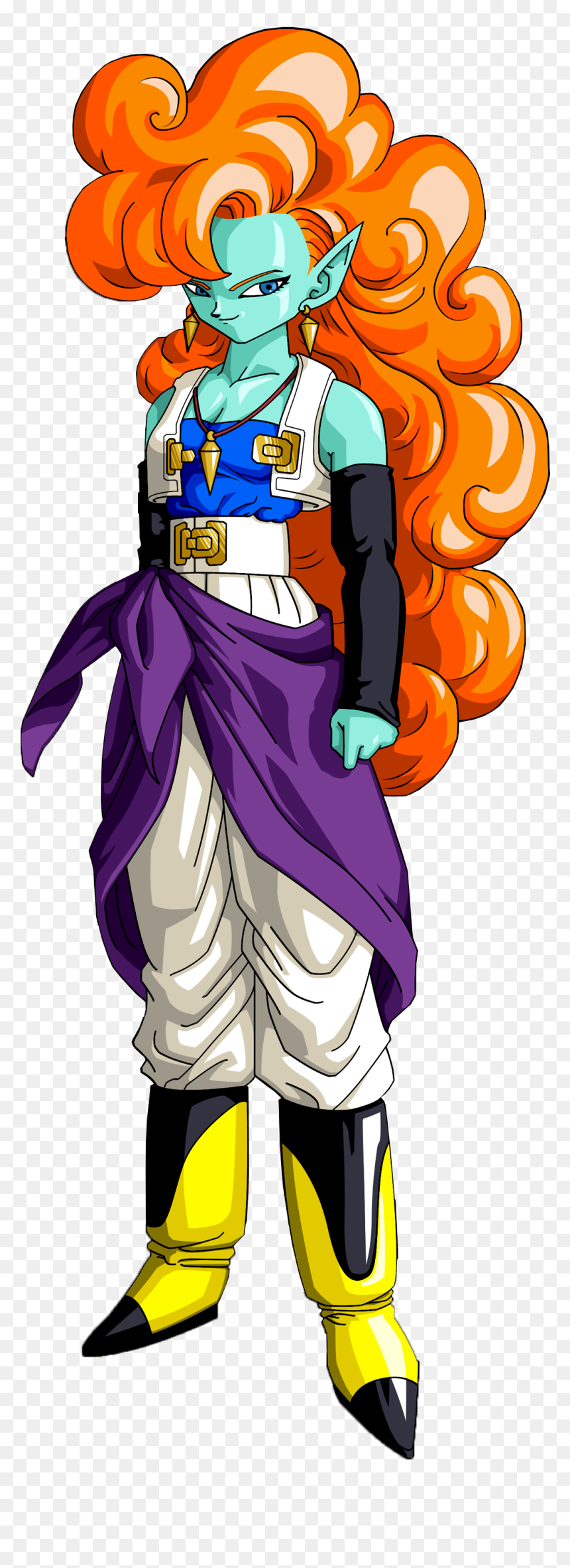 Dbz Zangya, HD Png Download - dragon ball z characters png