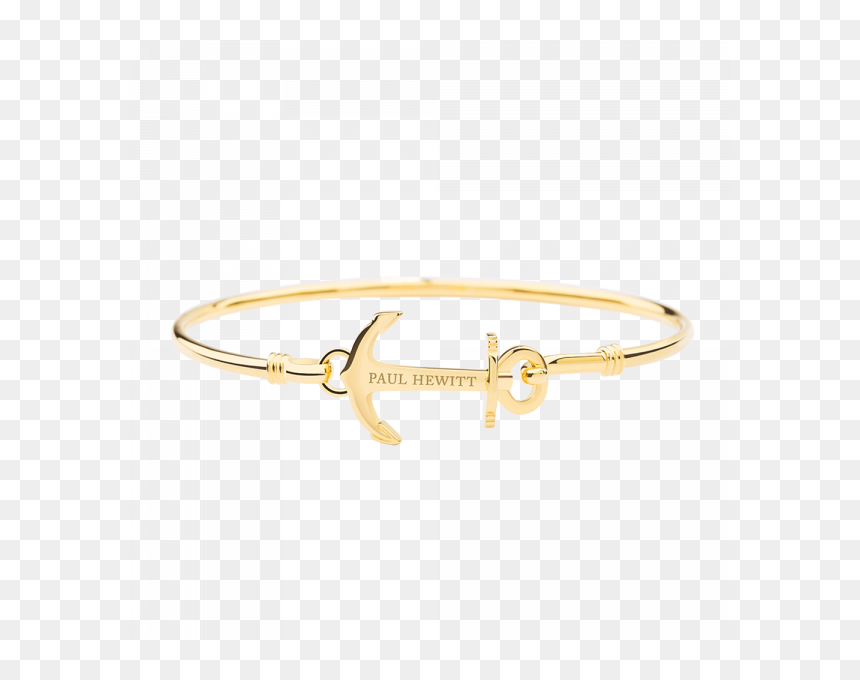 Paul Hewitt Anchor Cuff, HD Png Download - gold anchor png