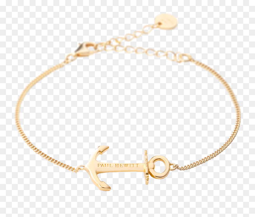 Paul Hewitt Bracelet Price, HD Png Download - gold anchor png