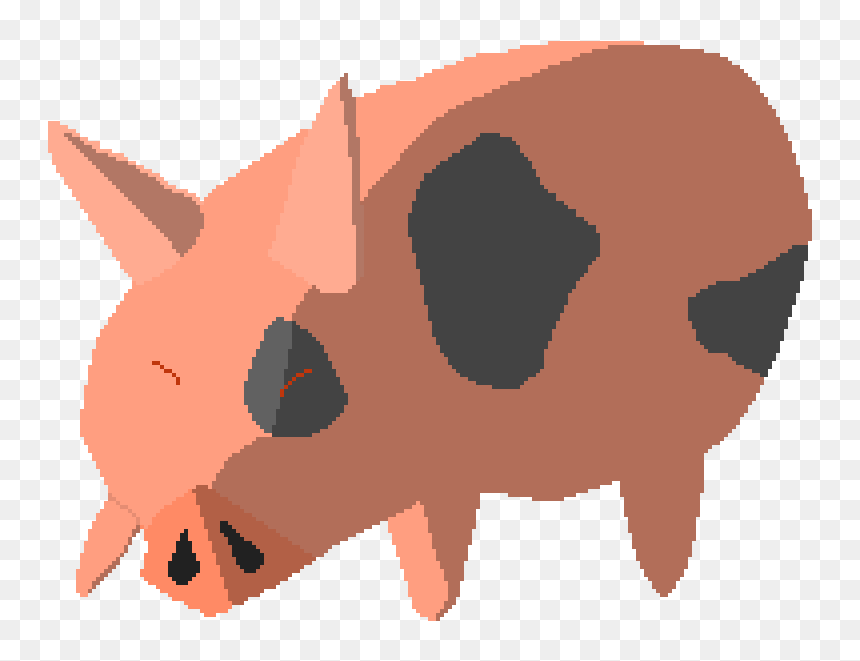 Domestic Pig, HD Png Download - wind waker link png
