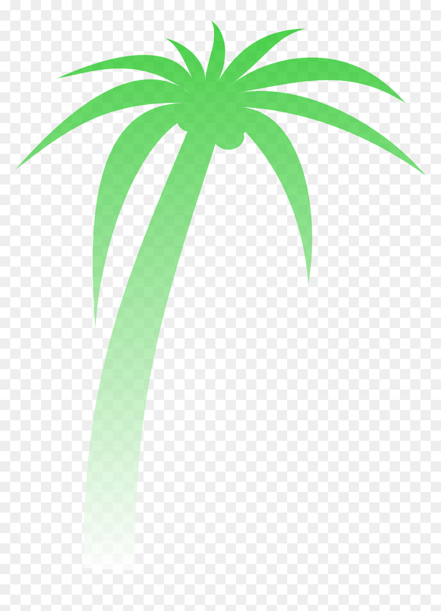 Beach, HD Png Download - green gradient png