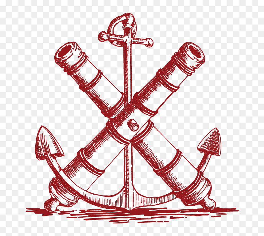 Etching In Illustrator, HD Png Download - gold anchor png