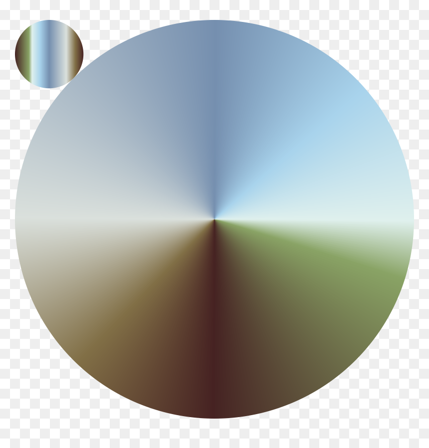 Circle, HD Png Download - green gradient png
