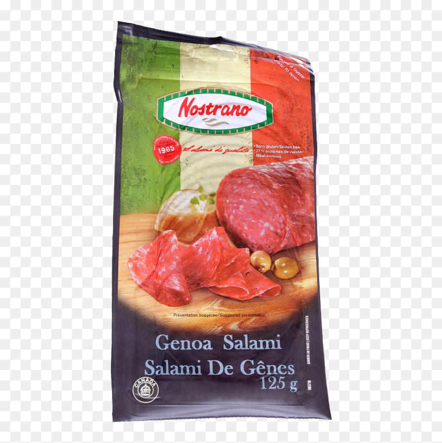 Salami De Gênes, HD Png Download - salami png