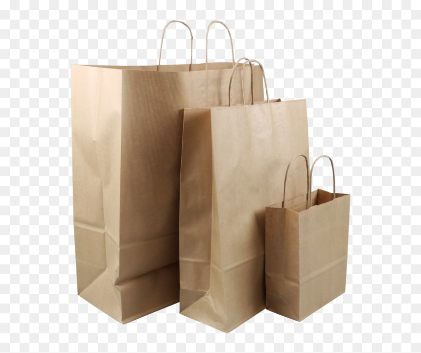 Bolso De Papel, HD Png Download - brown paper bag png