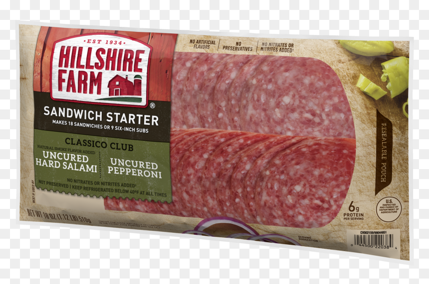 Cervelat, HD Png Download - salami png