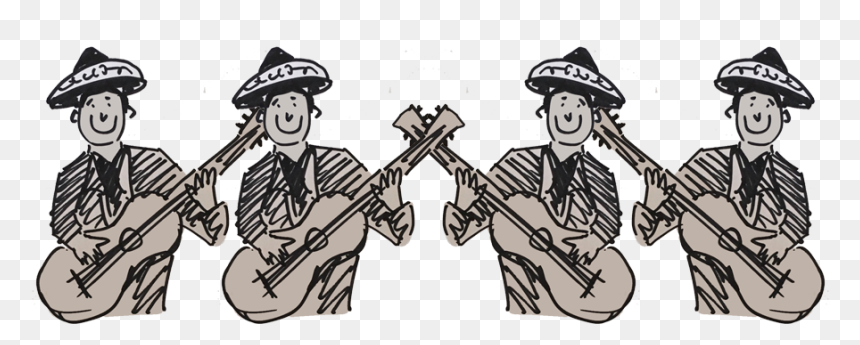 Cartoon, HD Png Download - mariachi band png