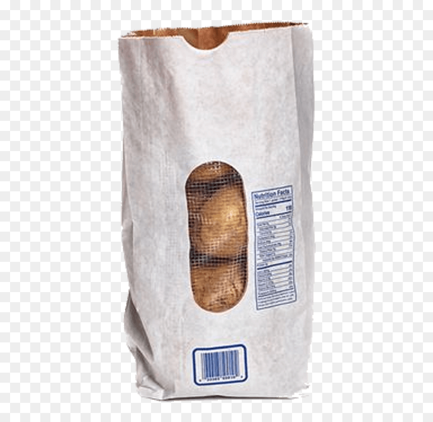 Paper Potato Bags, HD Png Download - brown paper bag png